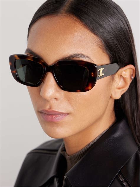 celine triomphe sunglasses usa|TRIOMPHE 01 SUNGLASSES IN ACETATE .